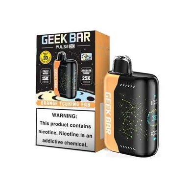 GEEK BAR PULSE X 5% NIC 25,000 PUFFS VAPE (ORANGE FUCKING FAB)