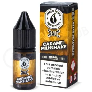 Caramel Milkshake Nic Salt E-Liquid by Juice N Power