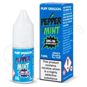 Peppermint E-Liquid by Puff Dragon
