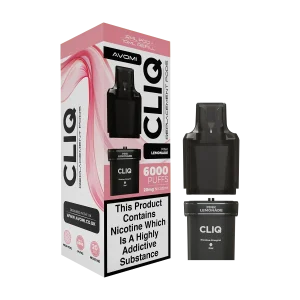 Pink Lemonade Avomi Cliq 6000 Refill Pack