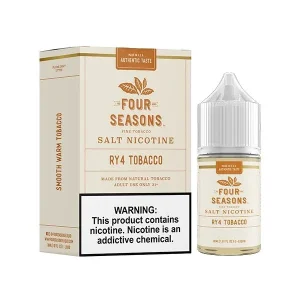 Four Seasons Salt Nicotine - RY4 Tobacco - 30ml