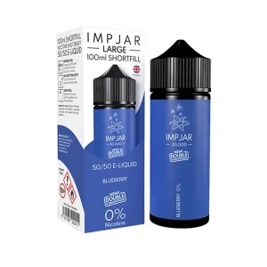 Blueberry 100ml Shortfill by Imp Jar Large