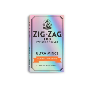 Zig-Zag | Silver Ultra Thin 100 Papers