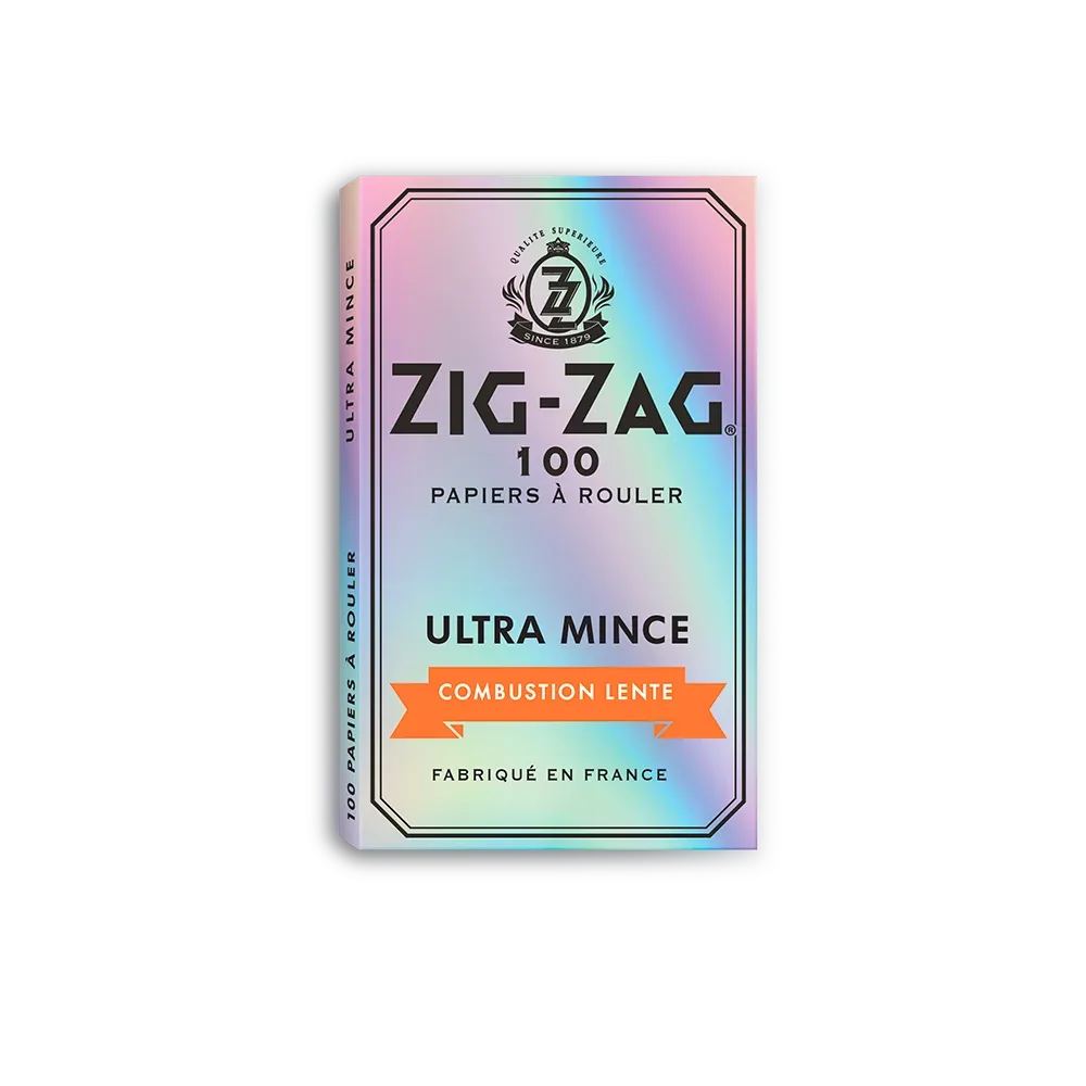 Zig-Zag | Silver Ultra Thin 100 Papers