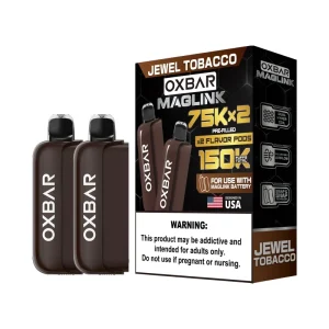 Jewel Tobacco Oxbar Maglink 75K 75000 Puffs Disposable Pod 5%