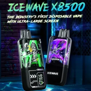 ICEWAVE X8500 8500 PUFFS 18ML RECHARGEABLE DISPOSABLE VAPE