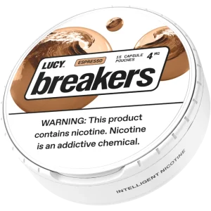 Lucy Breakers Capsule Nicotine Pouches – Espresso