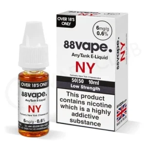 New York Cheesecake E-Liquid by 88Vape Any Tank