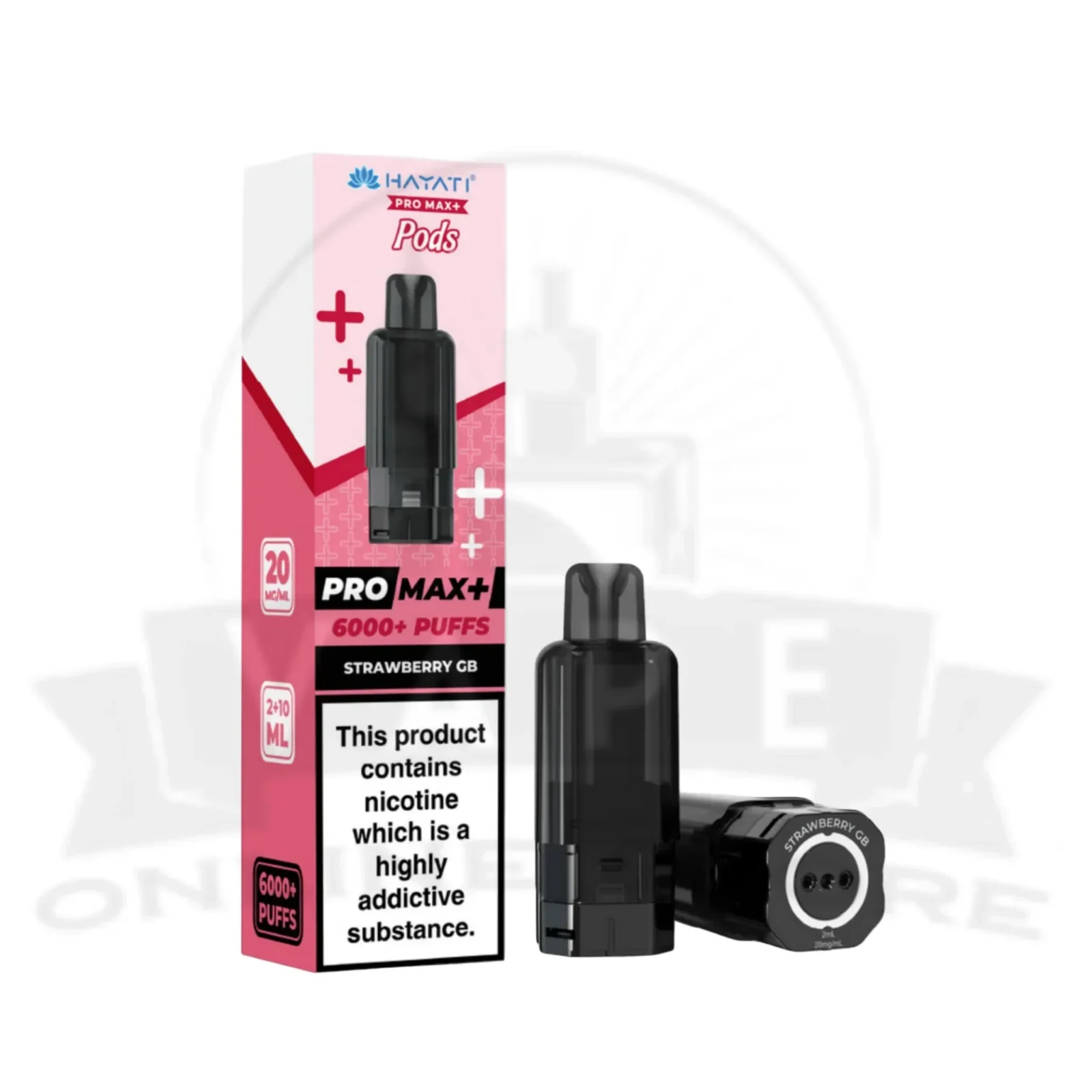 Strawberry GB Hayati Pro Max Plus 6000 Refill Pods