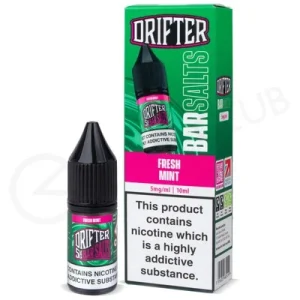 Fresh Mint Nic Salt E-Liquid by Drifter Bar Salts