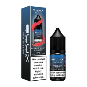 Elux - Legend Nic Salts 10ml - Blueberry Cherry Cranberry