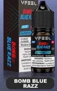 Vfeel Bomb Blue Razz 30ml Salt Nic E-Liquid