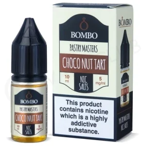 Choco Nut Tart Nic Salt E-Liquid by Bombo Pastry Masters