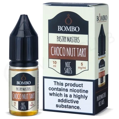 Choco Nut Tart Nic Salt E-Liquid by Bombo Pastry Masters