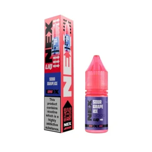 Sour Grape Ice Nic Salt E-Liquid by NexLiq
