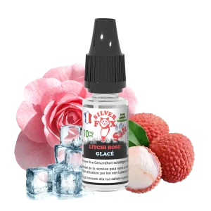 LYCHEE ROSE ICE Silver Fox 10ml nicotine salt e-liquid