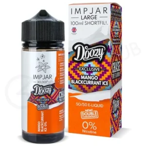 Mango & Blackcurrant Ice Shortfill E-Liquid by Imp Jar & Doozy 100ml