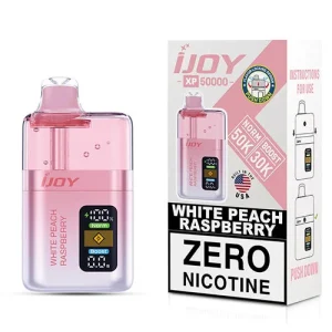 iJoy XP White Peach Raspberry 50K ZERO Nicotine Disposable