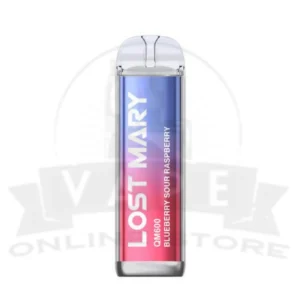 Blueberry Sour Raspberry Lost Mary QM600 Disposable Vape