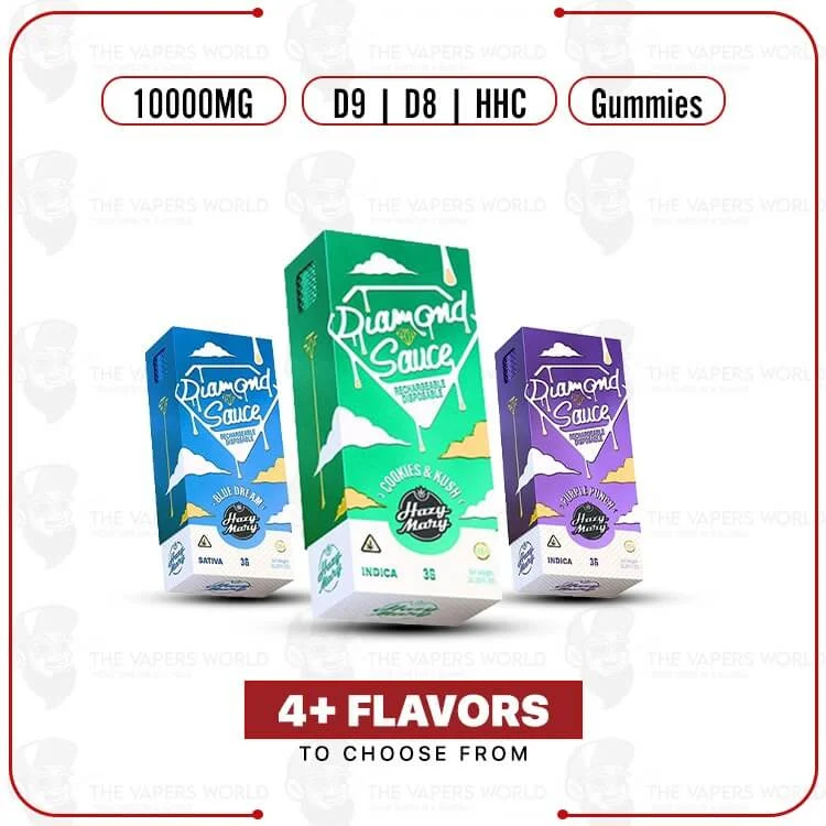 Hazy Mary Diamond Sauce Disposable – 3G