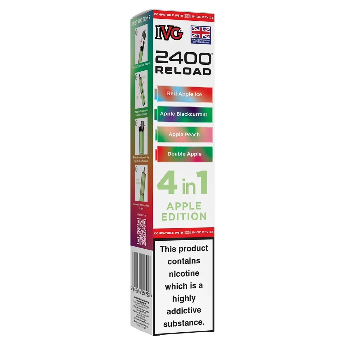 Apple Edition IVG 2400 Refill Pods