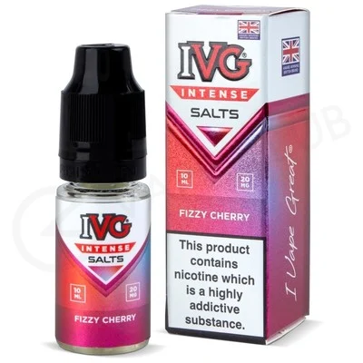 Fizzy Cherry E-Liquid by IVG Intense Salts