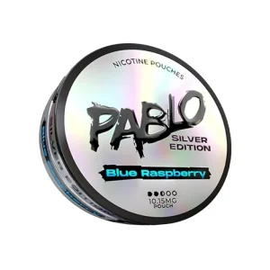 Pablo Blue Raspberry Silver Edition Nicotine Pouches