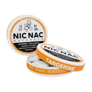 Nic Nac Tangerine Nicotine Lozenges