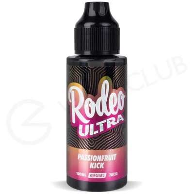Passionfruit Kick Shortfill E-Liquid by Rodeo Ultra 100ml