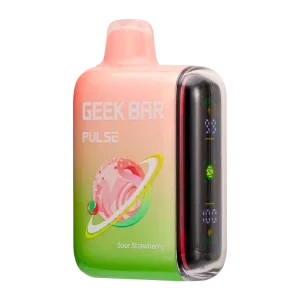 Geek Bar Pulse 15000 Puffs Disposable Vape - Sour Strawberry