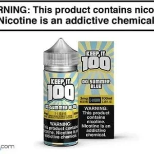 OG SUMMER BLUE BY KEEP IT 100 100ML