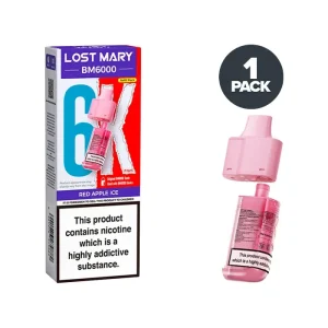 Red Apple Ice Lost Mary BM6000 Refill Pack