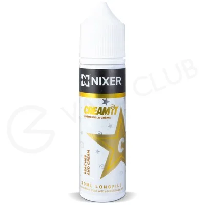 Peaches & Cream Longfill Concentrate by Nixer x Cream It