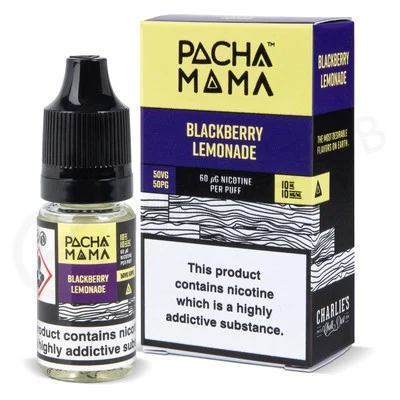 Blackberry Lemonade Nic Salt E-Liquid by Pacha Mama - Image 2
