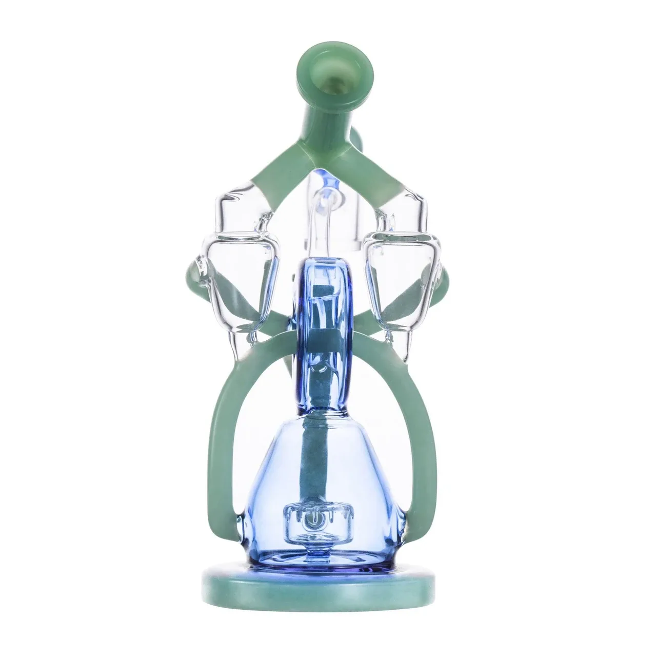MK100 Cycler Recycler Water Pipe - 10"