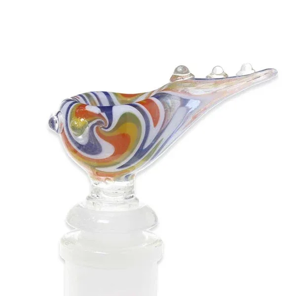 Pointed Swirl Wig Wag Bowl - 14mm Male - Image 2