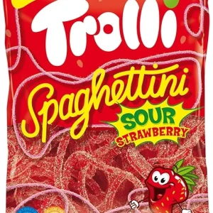 Trolli Spaghettini Sour Strawberry
