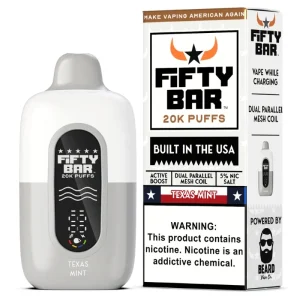 Fifty Bar 20K 20000 Puffs White Series Disposable Vape 18ml