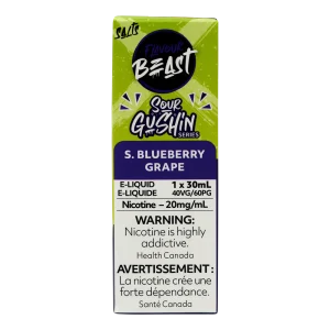 Gushin S. Blueberry Grape Salts 30ml 20mg
