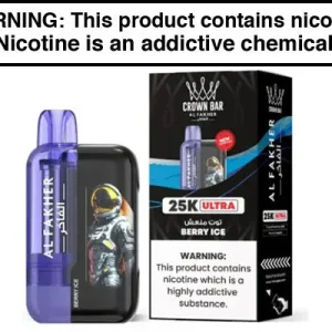 CROWN BAR ULTRA 25K DISPOSABLE VAPE – 25,000 PUFFS