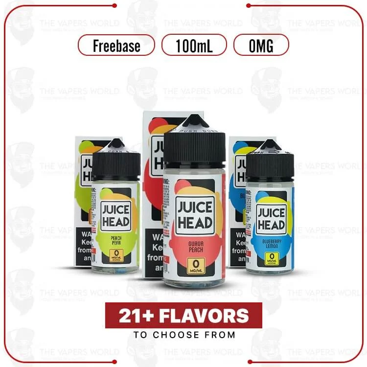 Juice Head 100ml E-Juice 0MG