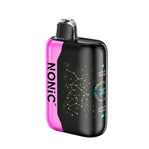NONIC White Peach Raspberry 25K ZERO Nicotine Disposable - Image 2