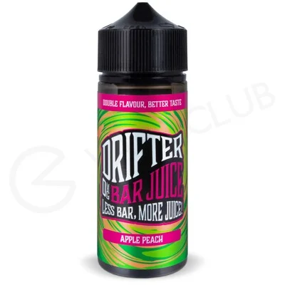 Apple Peach Shortfill E-Liquid by Drifter Bar Juice 100ml