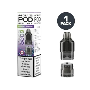 Kiwi Grape Raspberry Feoba 6000 Pro Prefilled Pods