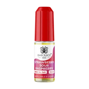 Strawberry Sour Raspberry Nic Salt by Bar Juice 5000