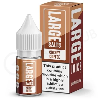 Crispy Coffee Nic Salt E-Liquid by Large Juice