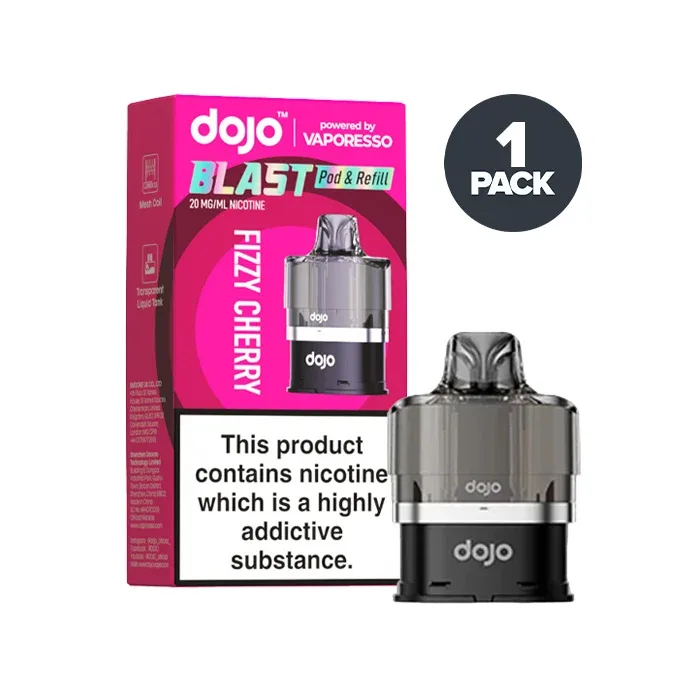 Fizzy Cherry Dojo Blast 6000 Pre-filled Pods by Vaporesso