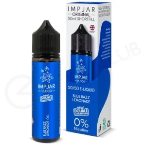 Blue Razz Lemonade Shortfill E-Liquid by Imp Jar 50ml