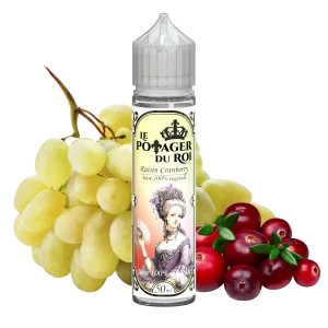 Le Potager Du Roi Raisin Cranberry 50ml shake and vape e-liquid