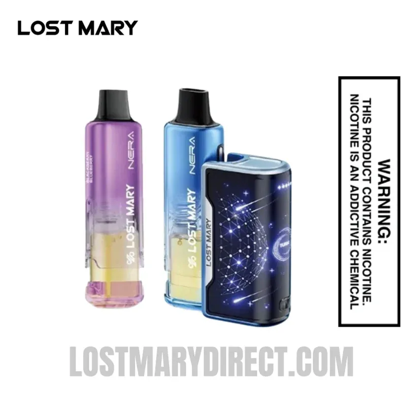 Lost Mary 70K Nera Kit Blackberry Blueberry Blue Raz Ice - Lost Mary 70K Nera Kit Blackberry Blueberry Blue Raz Ice